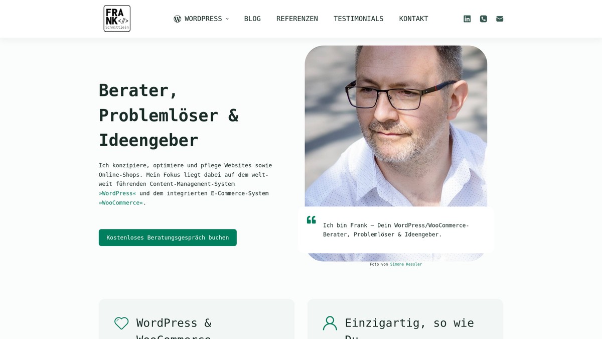 Screenshot of frank-schmittlein.net
