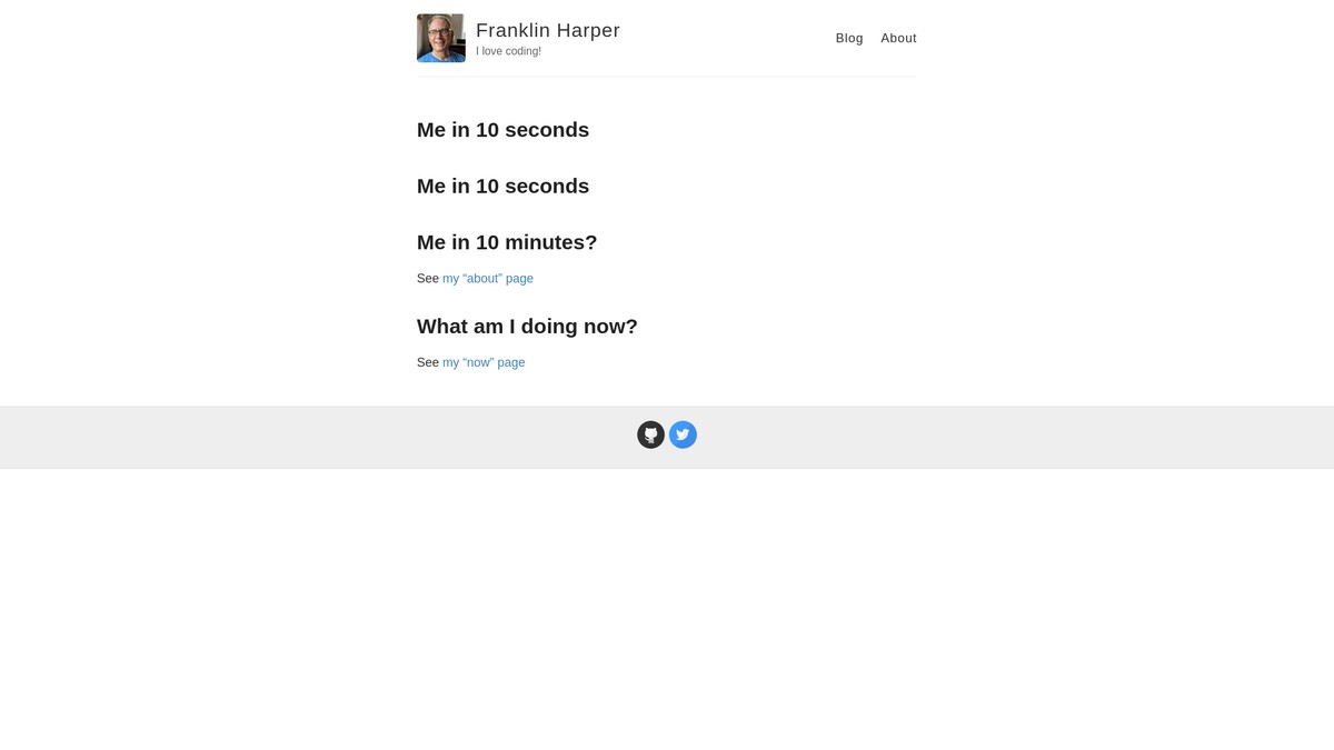 franklinharper.com screenshot