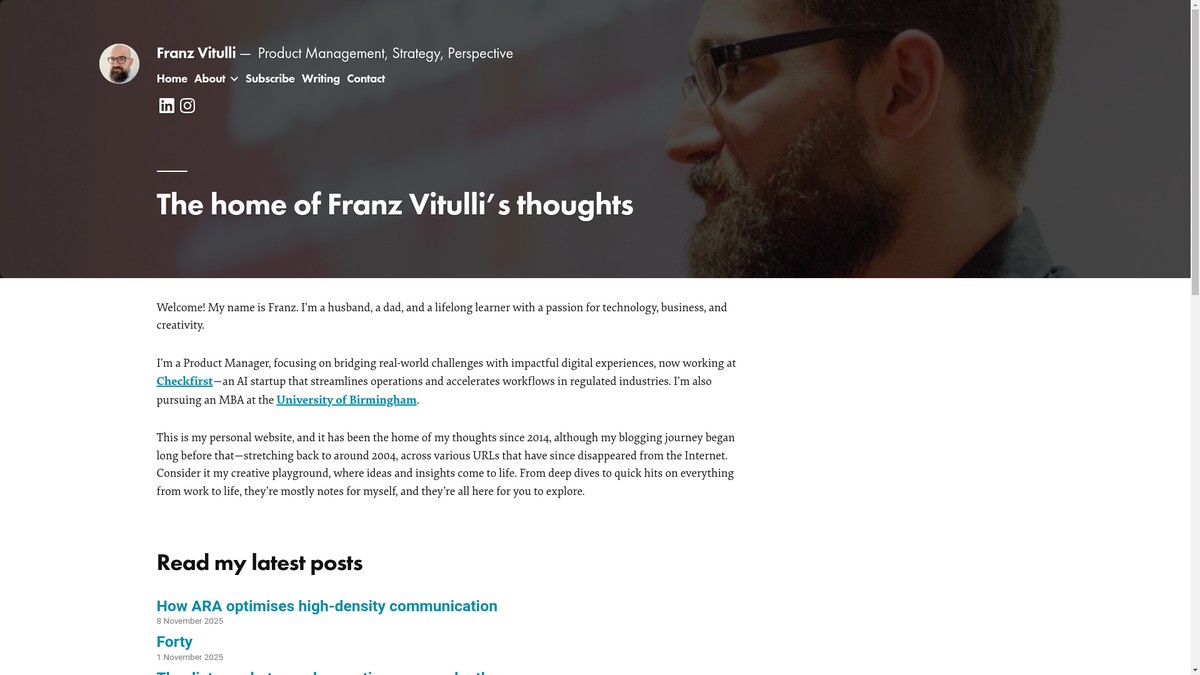 franzvitulli.com screenshot