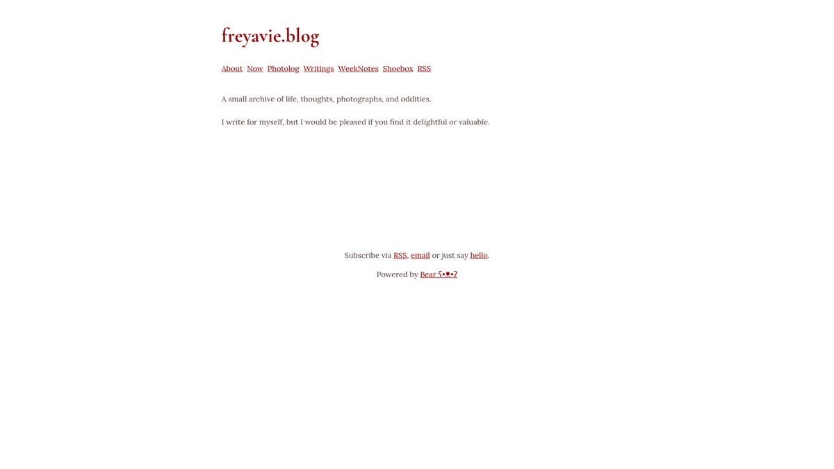 freyavie.blog screenshot