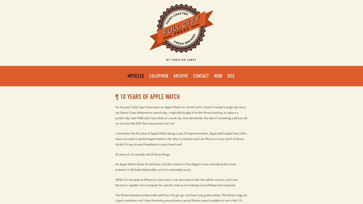 Screenshot of fullcitypress.com