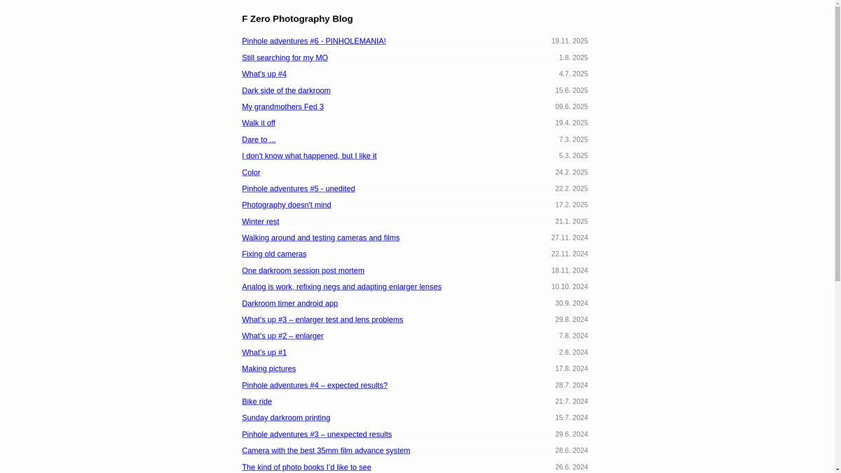 fzerophoto.com screenshot
