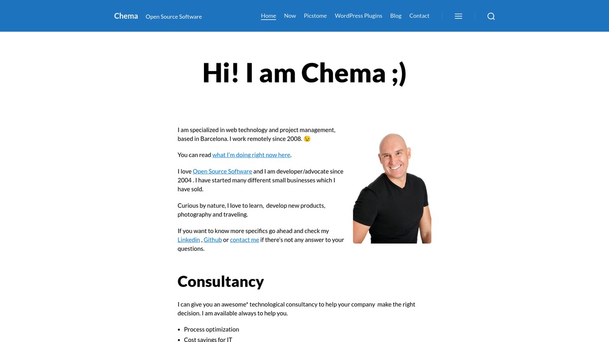 Screenshot of garridodiaz.com