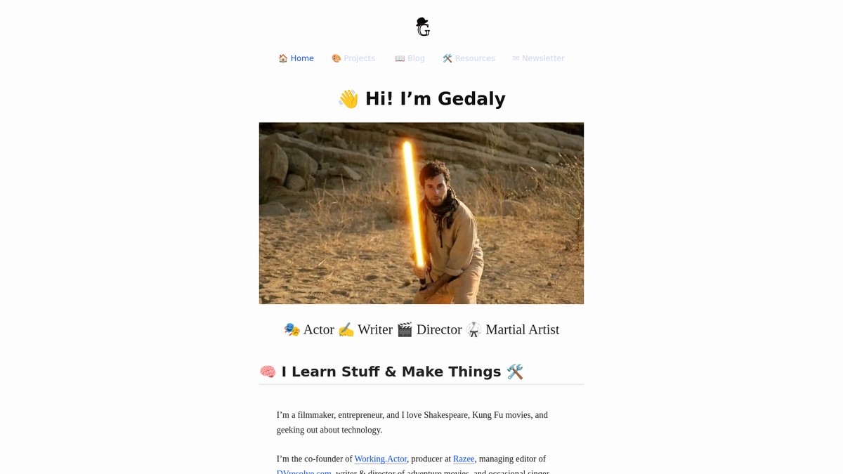 gedaly.com screenshot