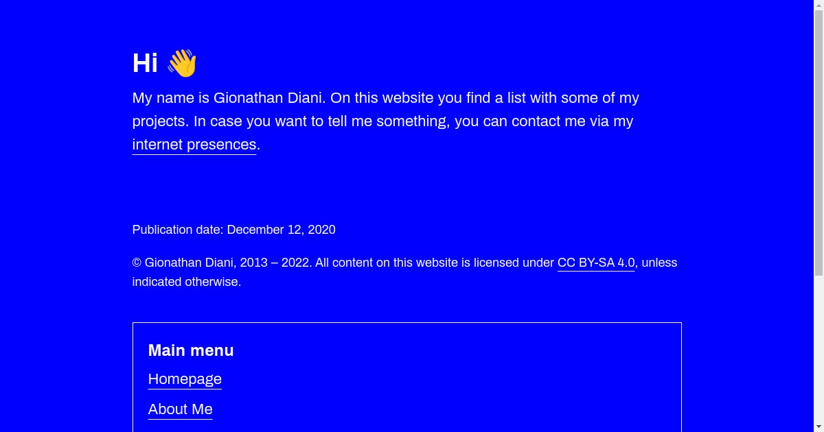 gionathandiani.name screenshot
