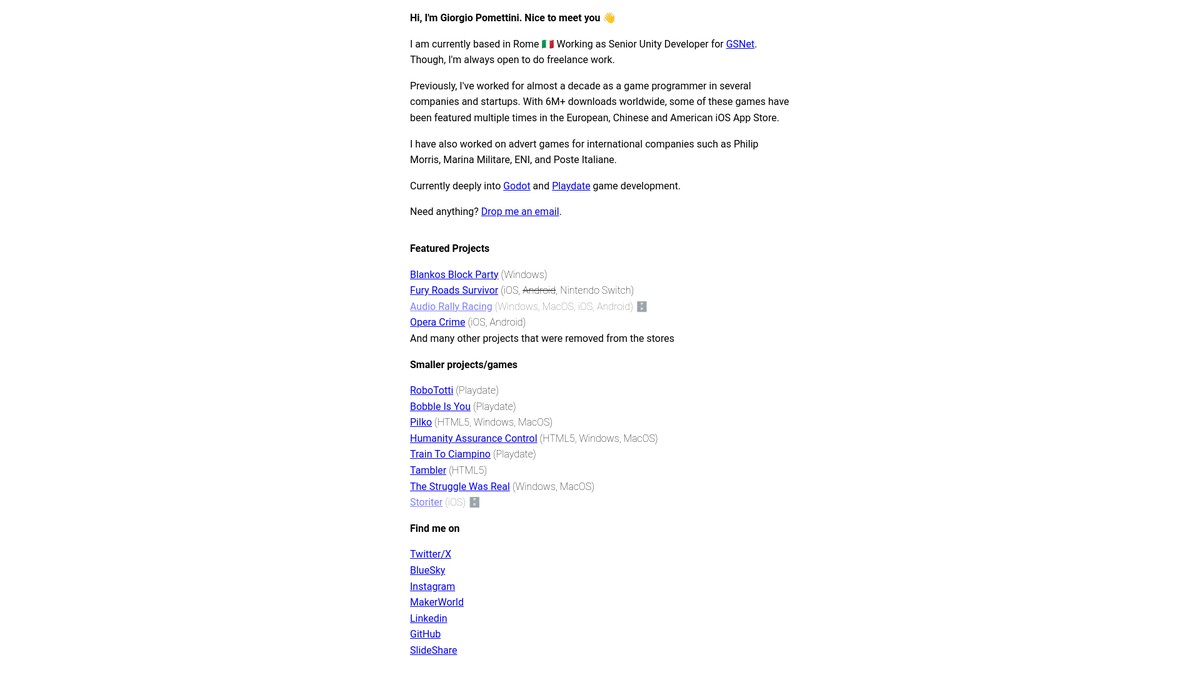 giorgiopomettini.eu screenshot