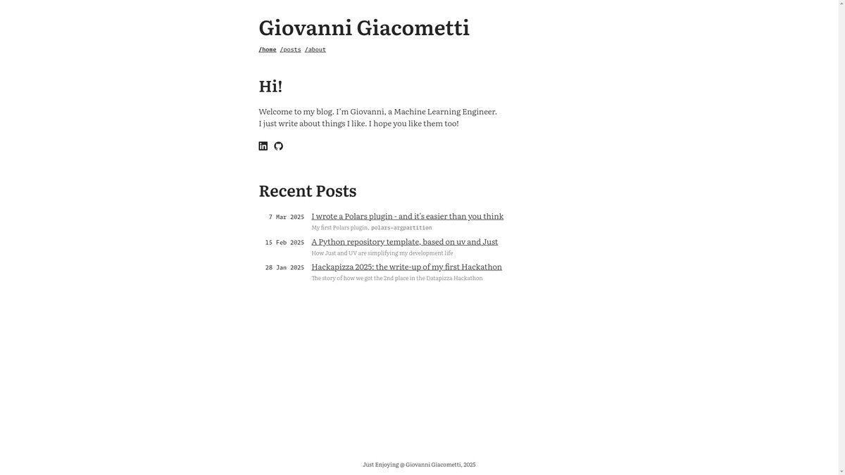 giovannigiacometti.github.io screenshot