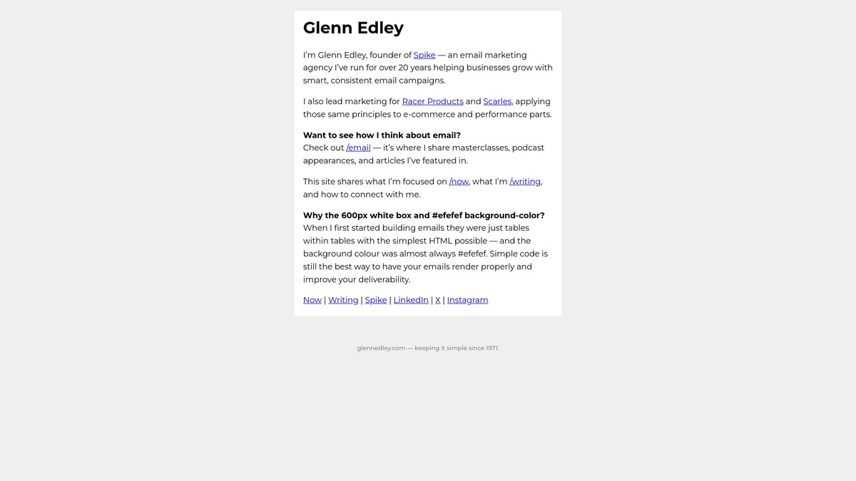 glennedley.com screenshot
