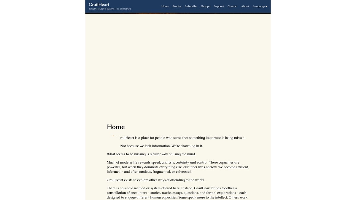 grailheart.com screenshot