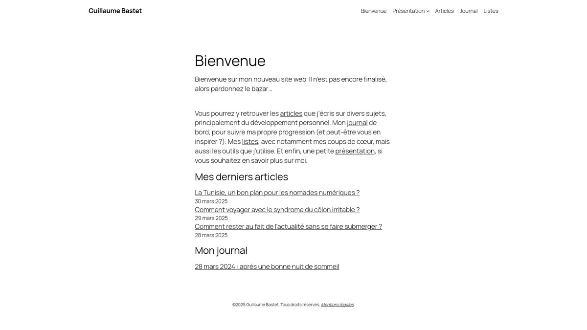 guillaumebastet.com screenshot