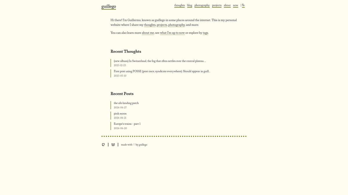 guillego.com screenshot
