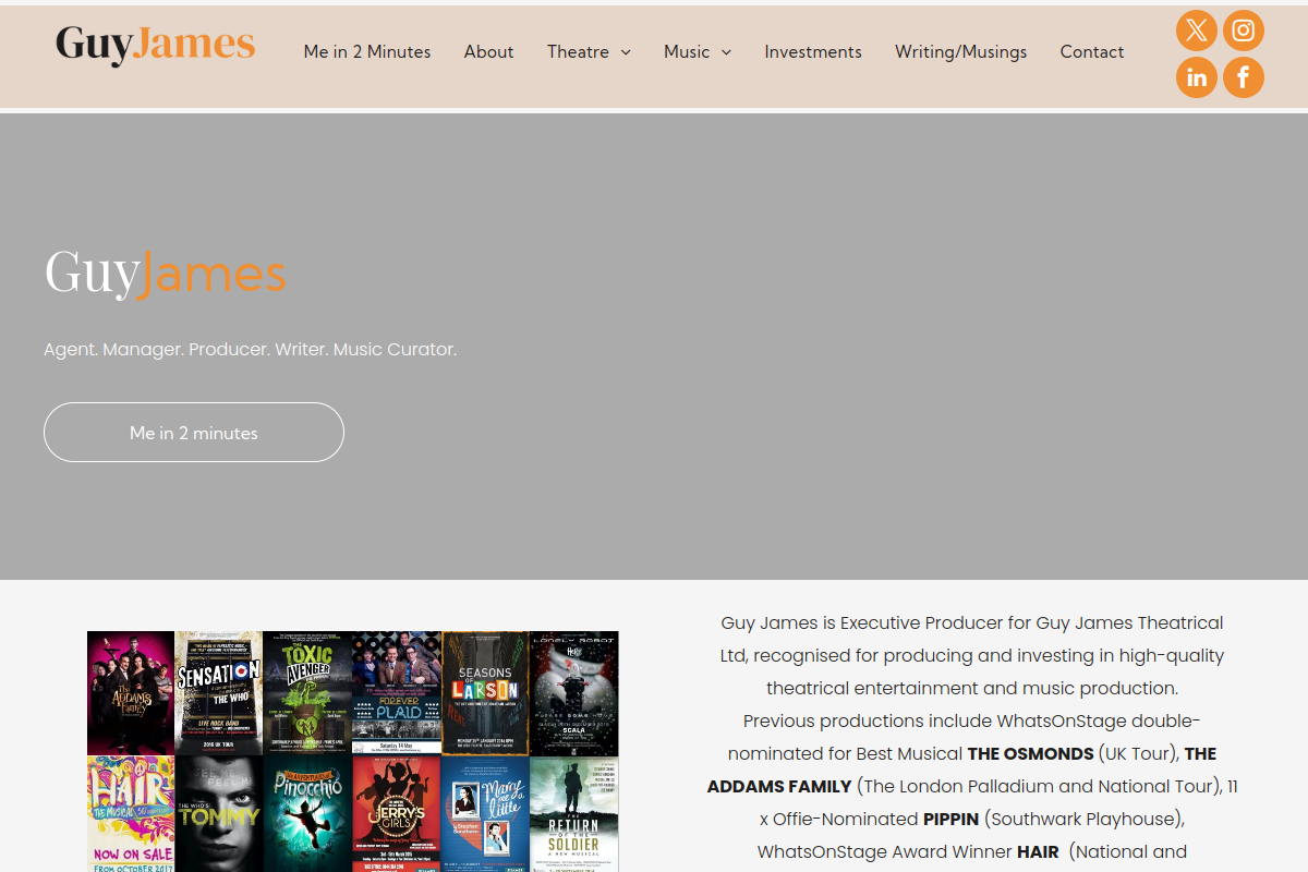 guyjames.co.uk screenshot