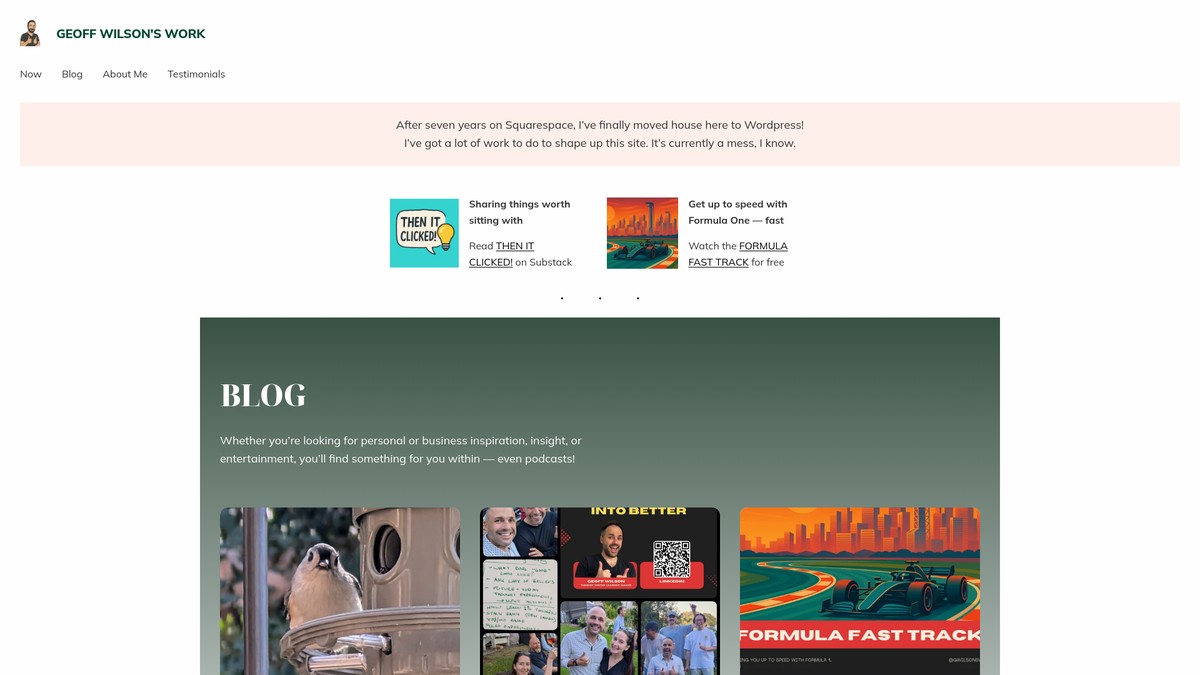 gwilsonswork.com screenshot