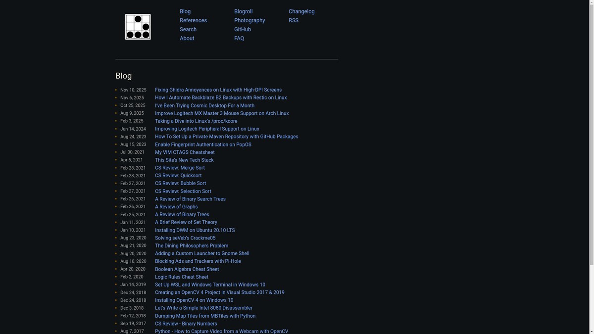 hackeradam.com screenshot