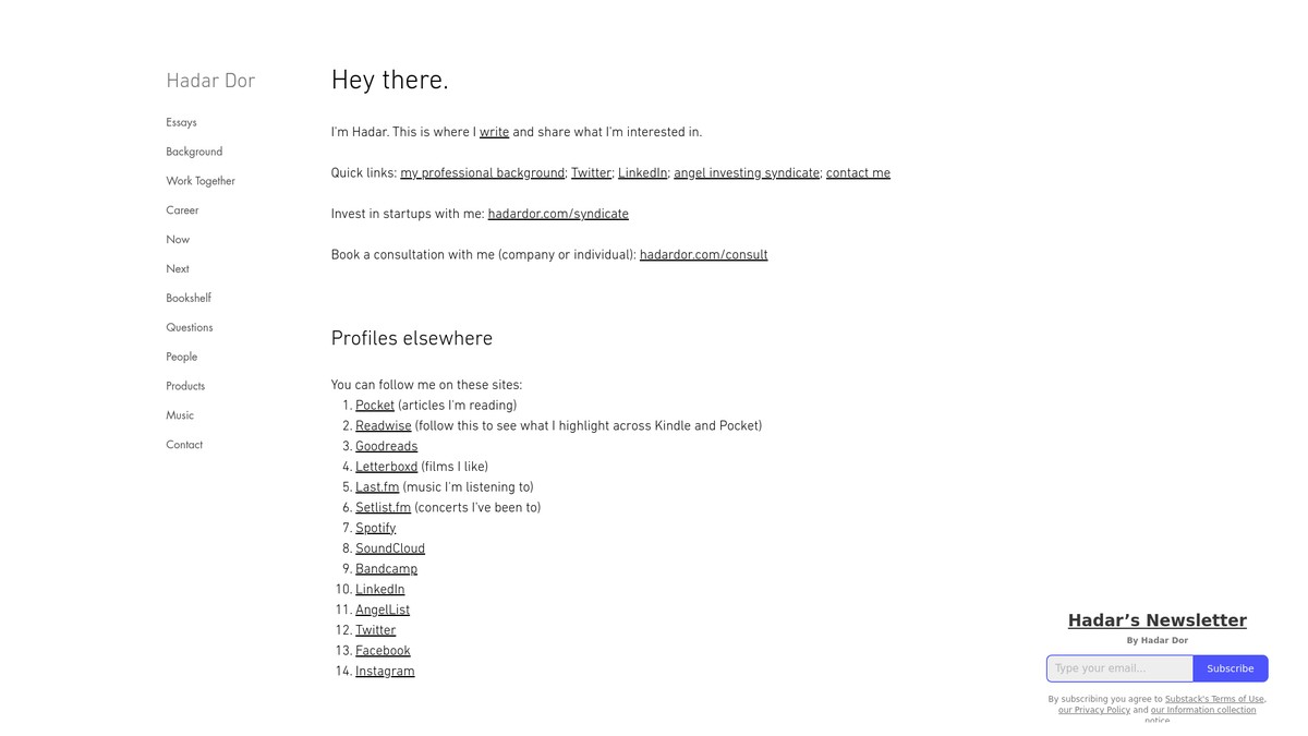 hadardor.com screenshot