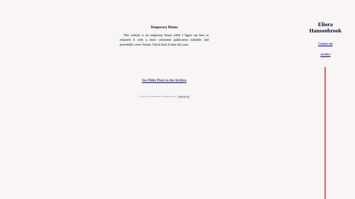 hansonbrook.com screenshot