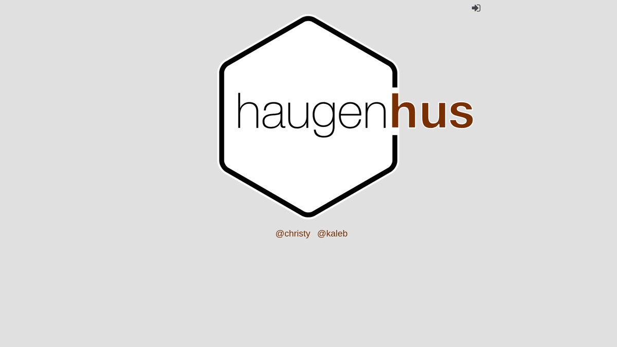 haugenh.us screenshot