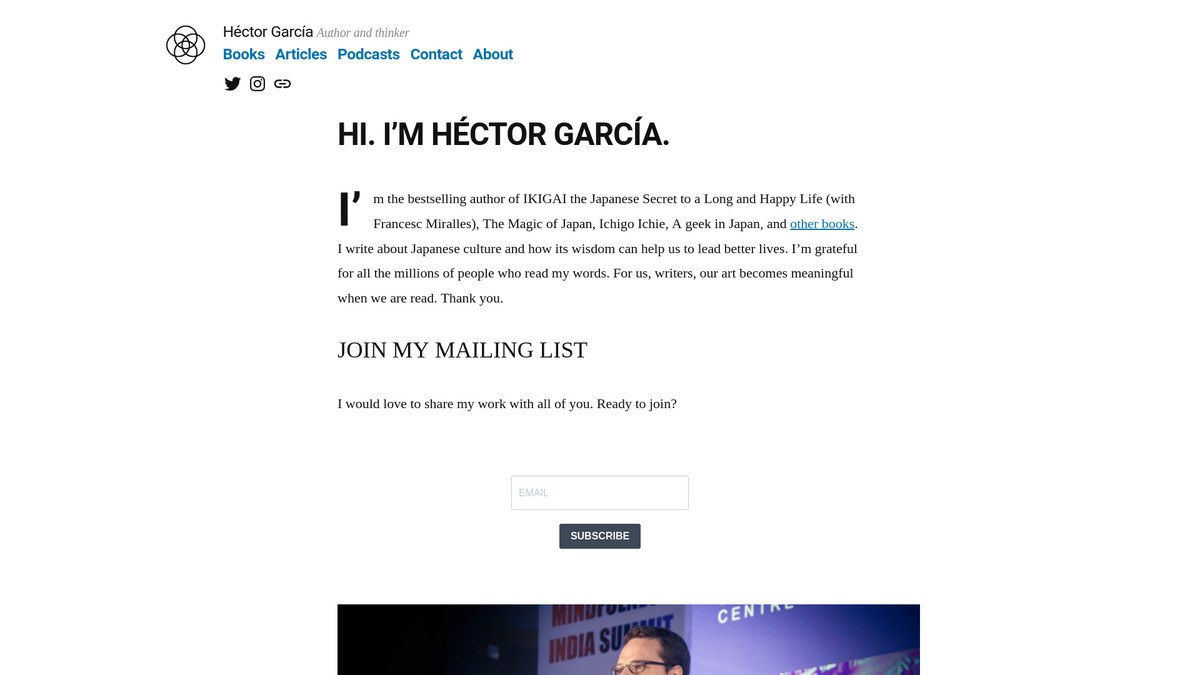 hectorgarcia.org screenshot