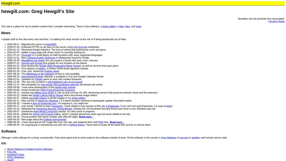 hewgill.com screenshot