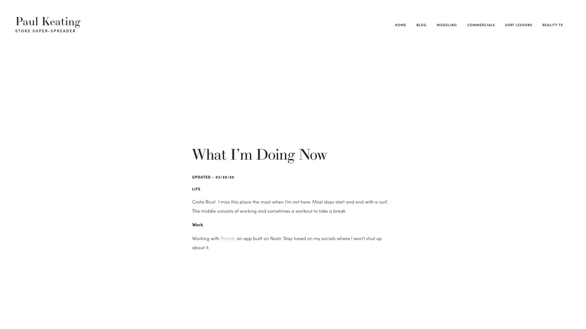 hiimpaulk.com screenshot