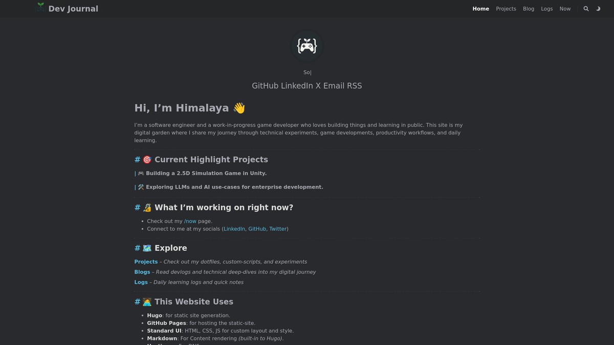 histty.in screenshot