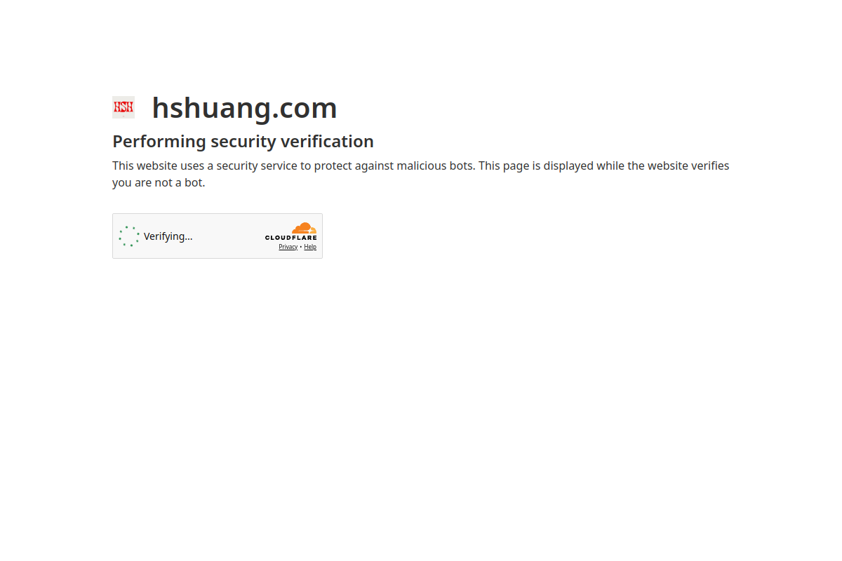hshuang.blog screenshot