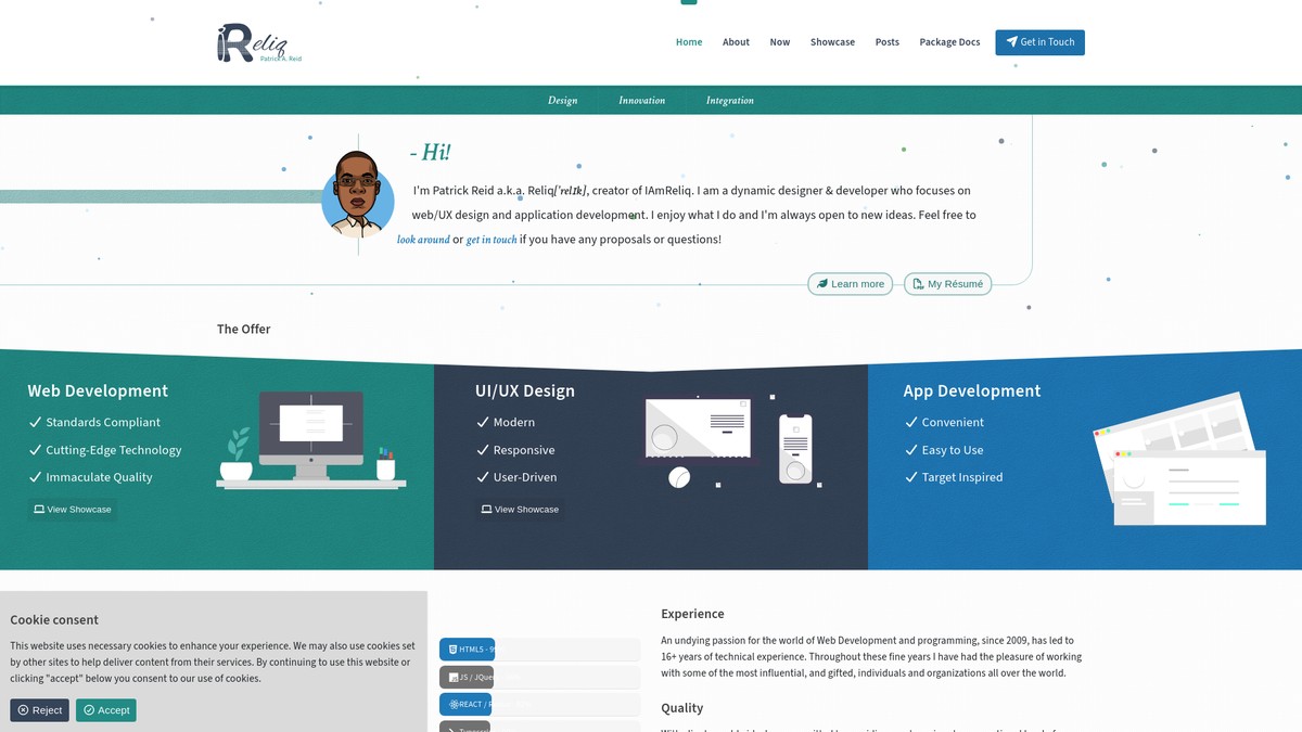 iamreliq.com screenshot