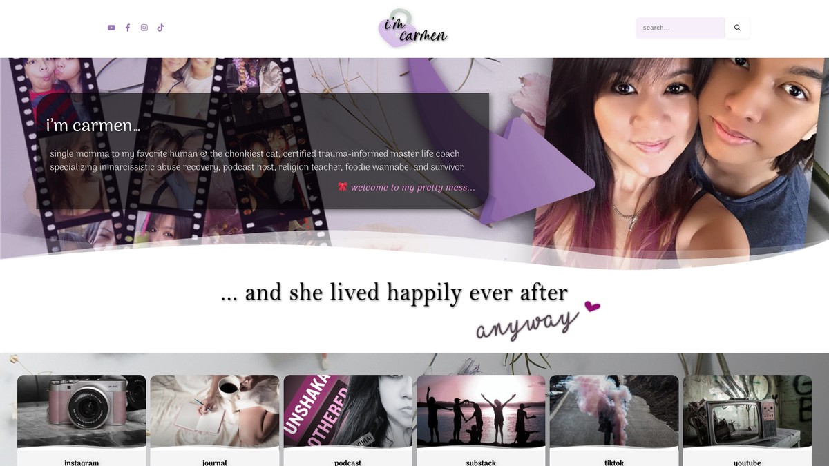 imcarmen.com screenshot
