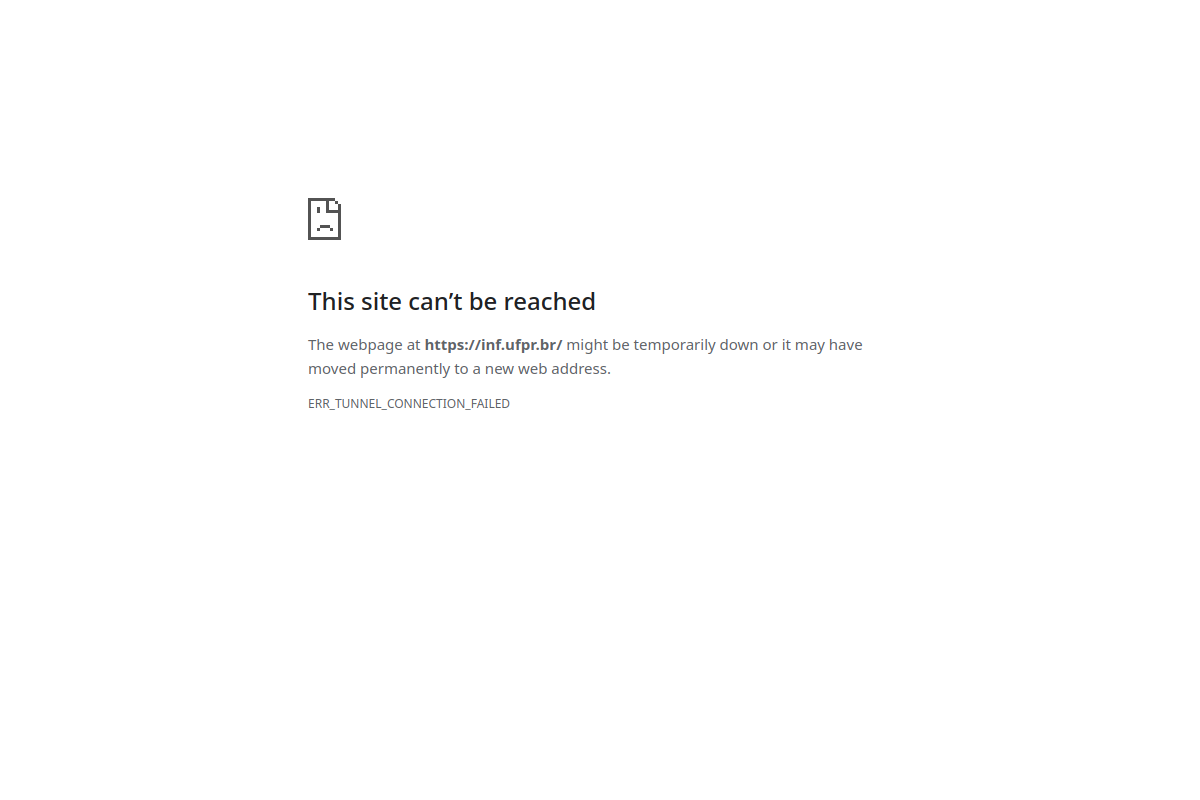 inf.ufpr.br screenshot