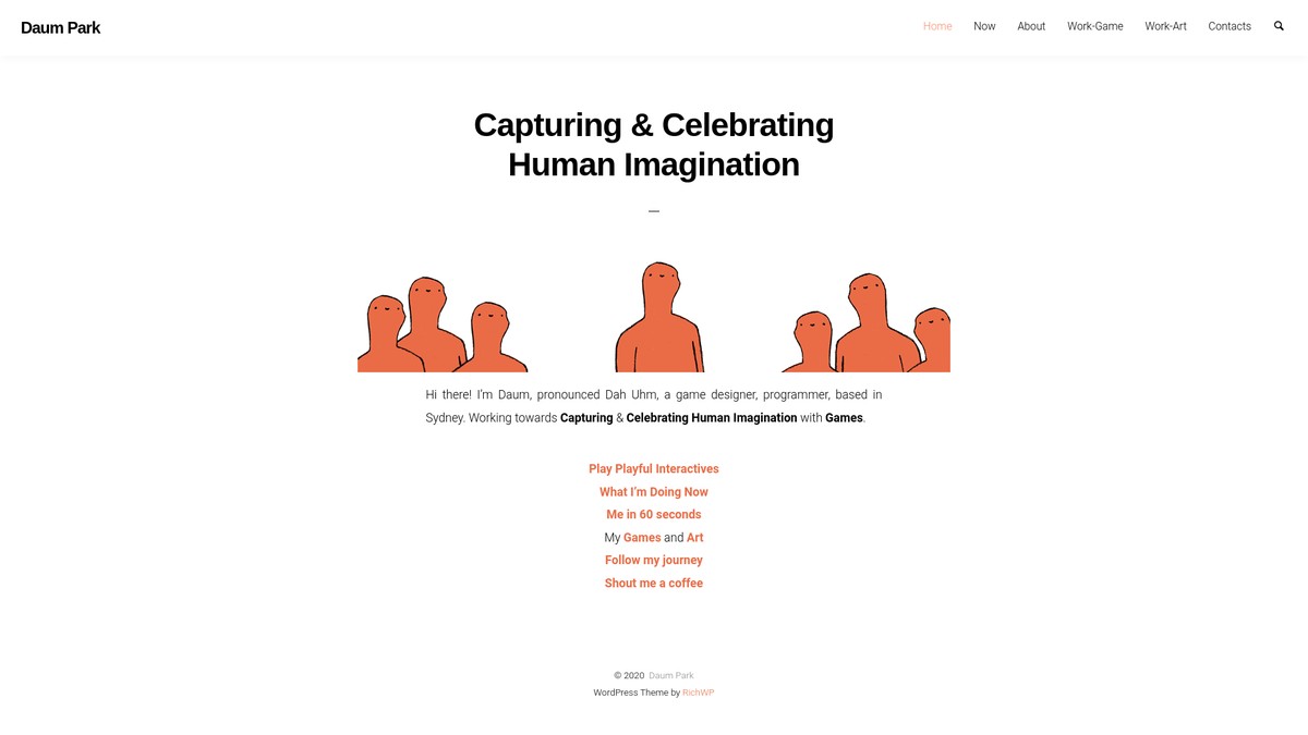 itsdaum.com screenshot