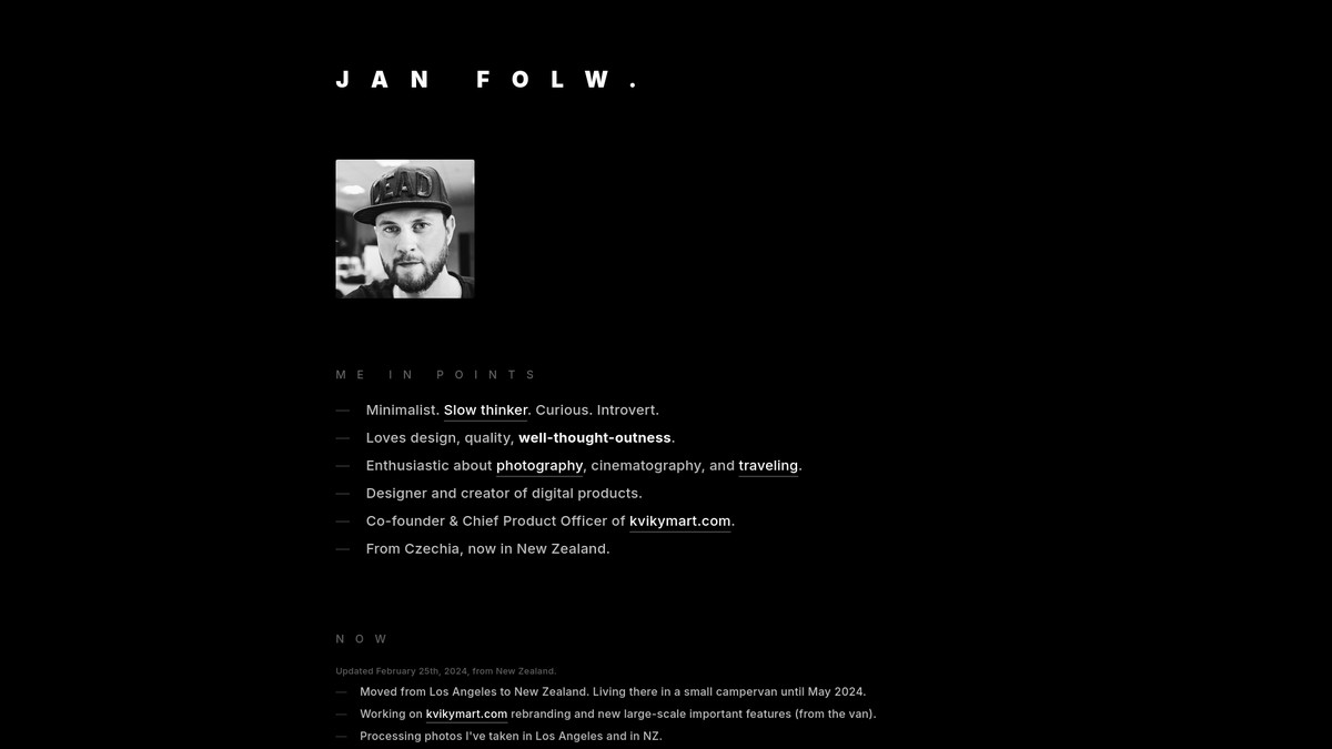 janfolwarczny.com screenshot