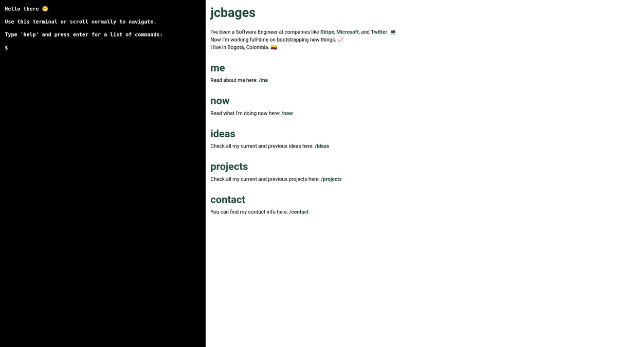 jcbages.com screenshot