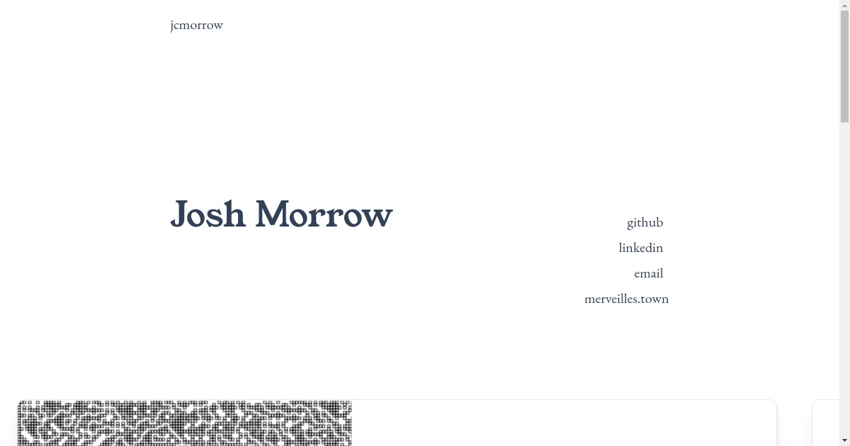 jcmorrow.com screenshot
