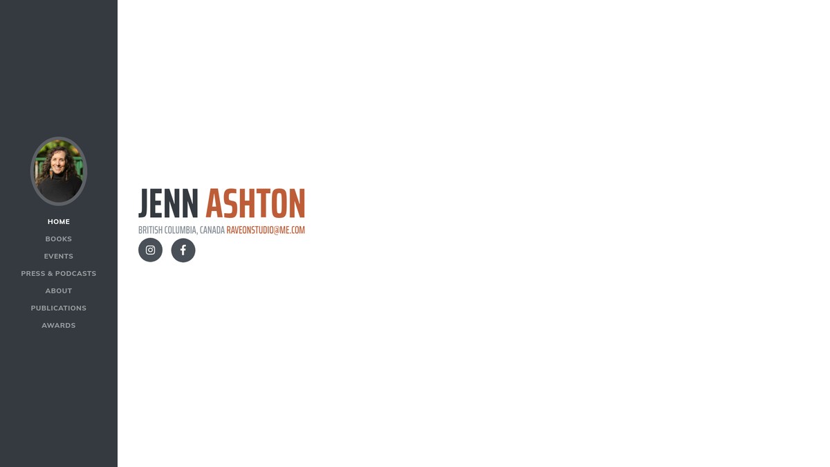 jenniferashton.ca screenshot