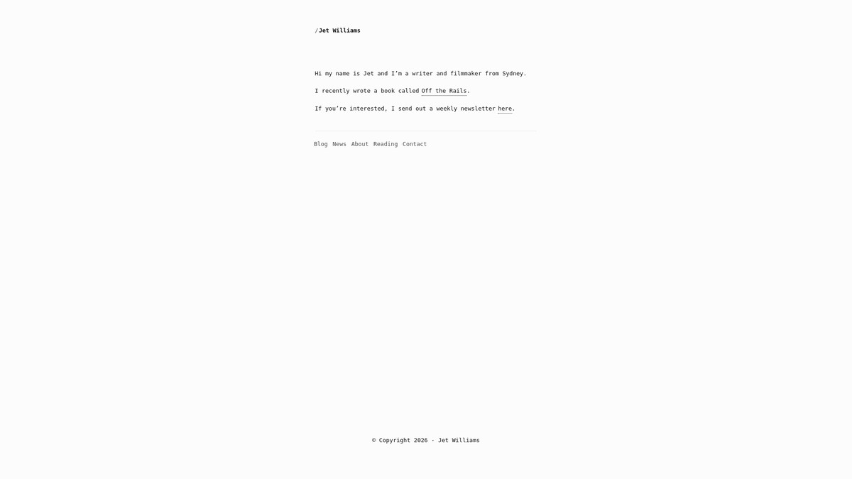 jetwilliams.com screenshot