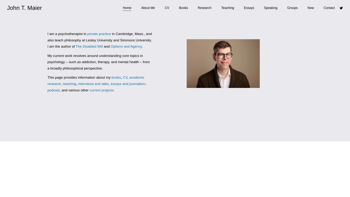 jmaier.net screenshot