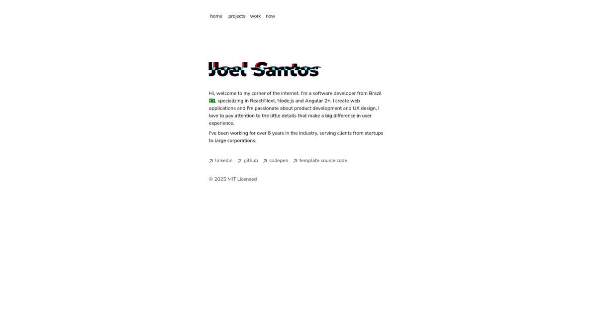 joelsantos.dev screenshot