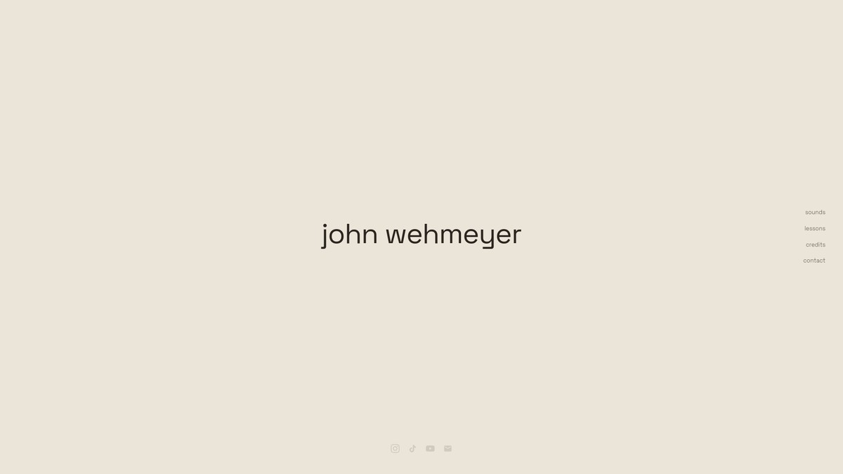 johnwehmeyer.com screenshot