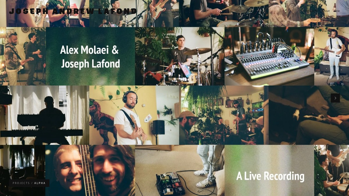 josephandrewlafond.com screenshot