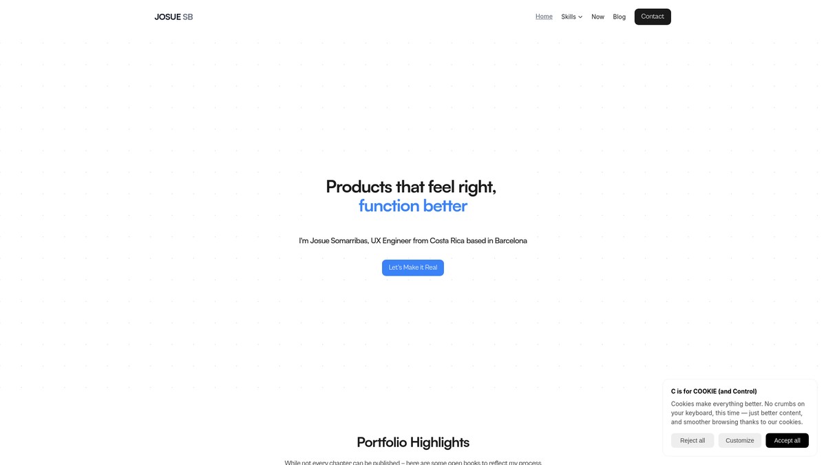 josuesomarribas.com screenshot