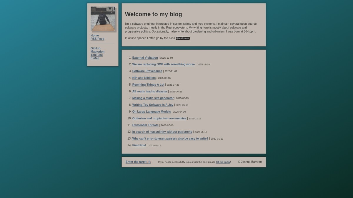 jsbarretto.com screenshot
