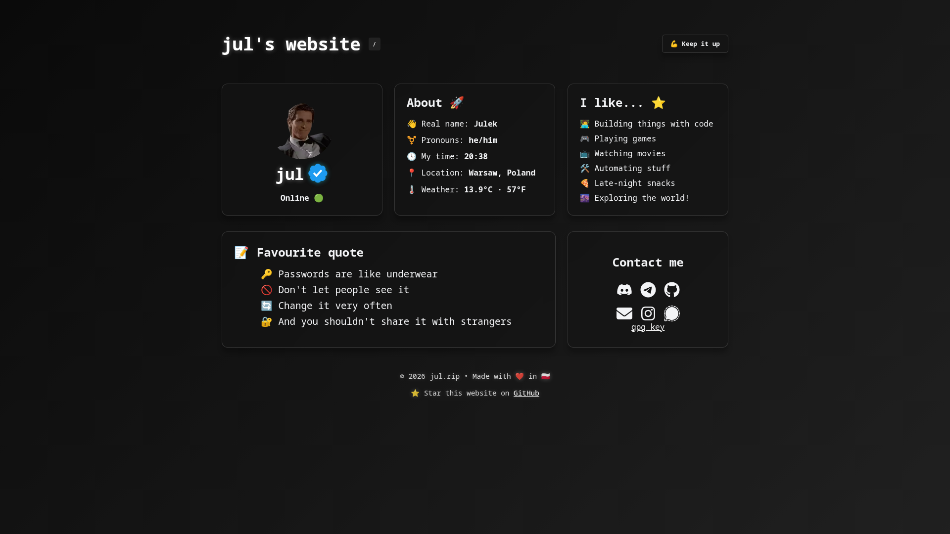 jul.rip screenshot