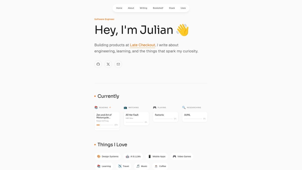 julian.so screenshot