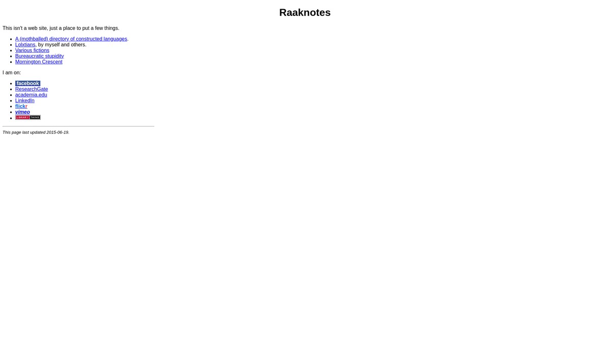 kennaway.org.uk screenshot