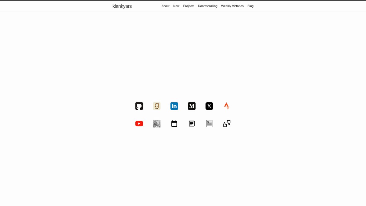kiankyars.github.io screenshot
