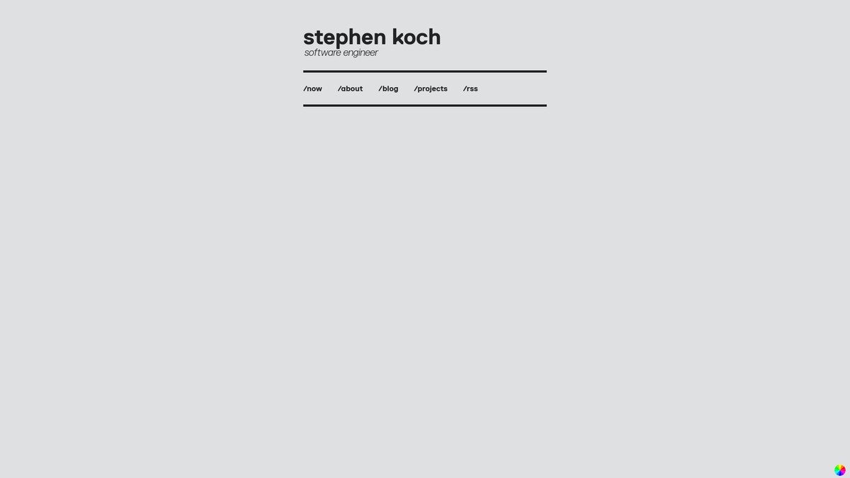 koch.dev screenshot