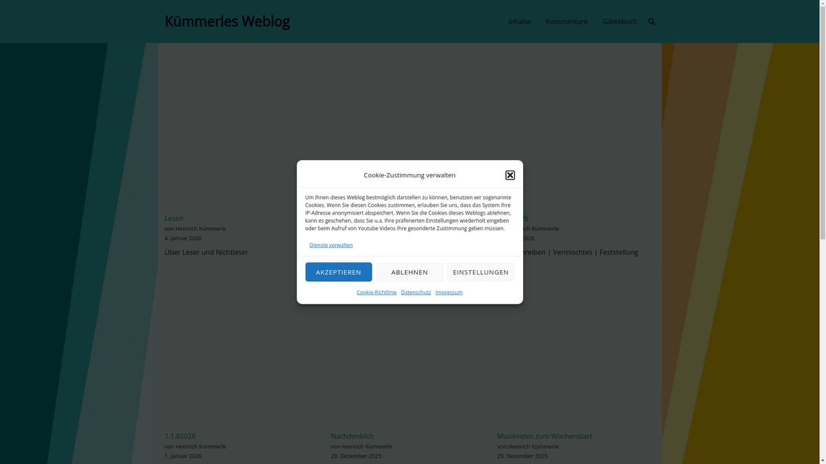 kuemmerle.name screenshot