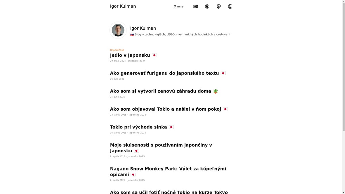 kulman.sk screenshot
