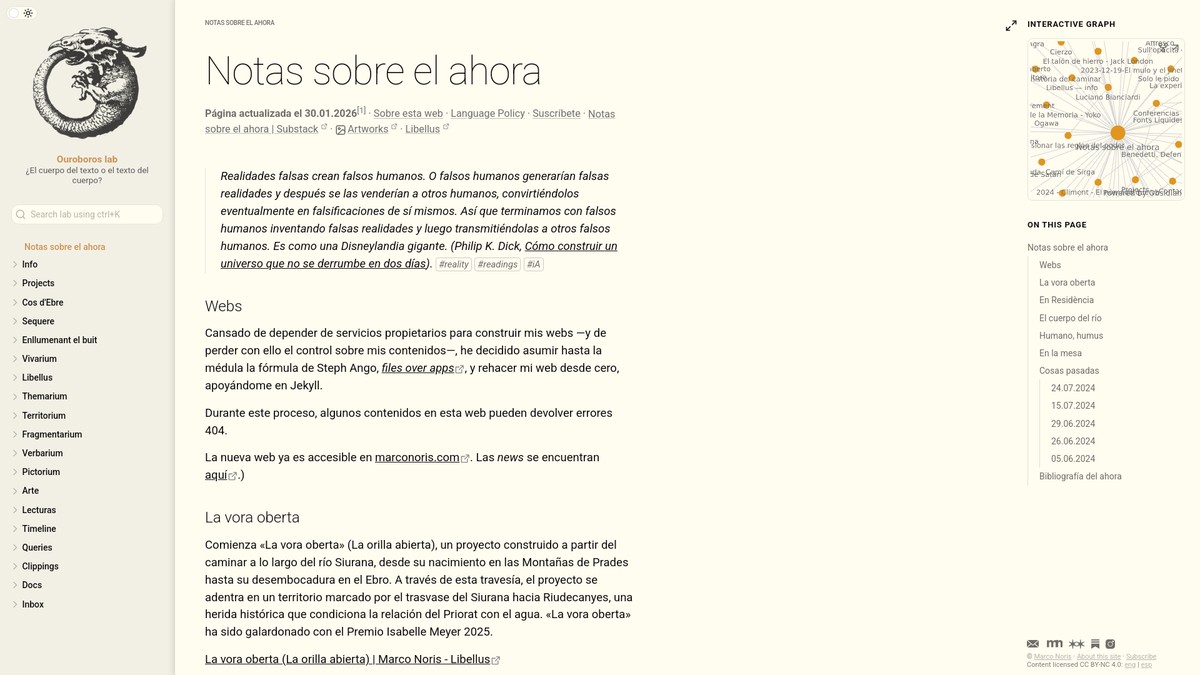 lab.marconoris.com screenshot