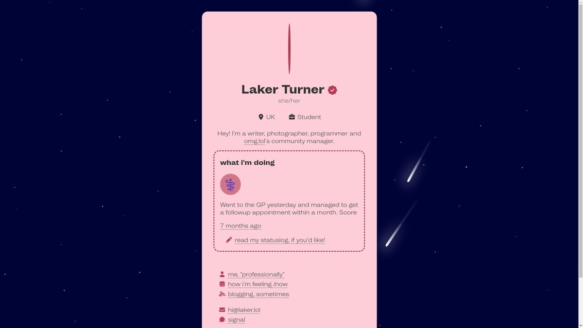 Screenshot of laker.lol